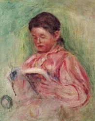 Frau beim Lesen